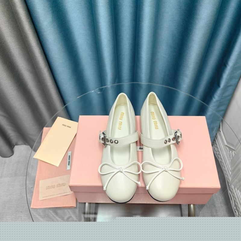 Miu Miu flat shoes